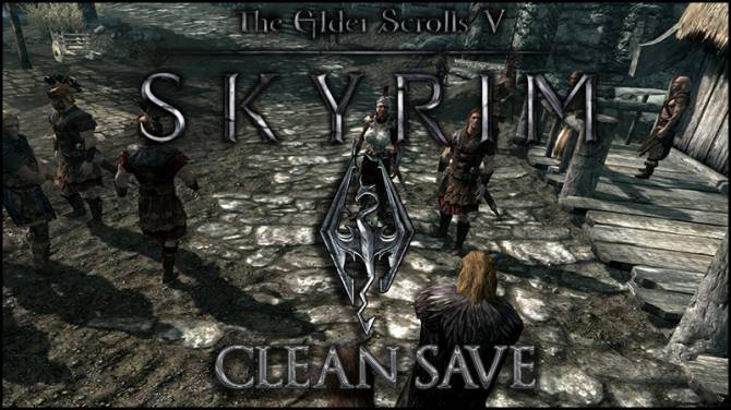 Skyrim special edition clean saves